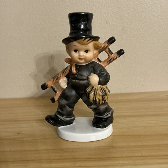Vintage Hummel Goebel German Porcelain Figurine #KF40 Chimney Sweep VG/EX - Picture 1 of 6